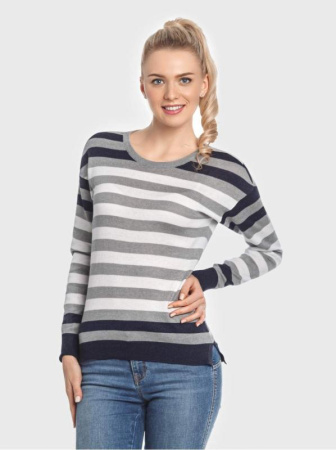 ВТЖП Джемпер жін. CONTE ELEGANT LDK008 16С-73СП, р.170,176-84, синій-жовтий