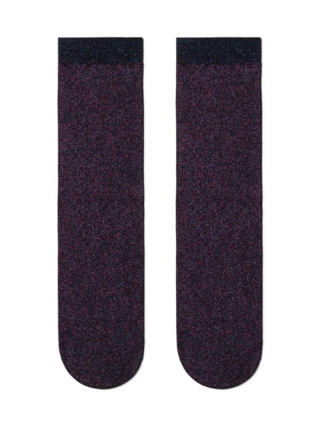 Сияющие носки FANTASY из разноцветного люрекса