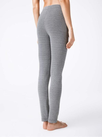 Стильные леггинсы с высокой посадкой и металлическим блеском ALANA, р.164-98, grey || Стильні легінси з високою посадкою і металевим блиском ALANA, р. 164-98, grey