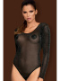 Боди Obsessive B123  Черный
