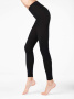 Хлопковые леггинсы COTTON LEGGINGS 250 Lycra, р.3, Nero || Хлопковые леггинсы COTTON LEGGINGS 250 Lycra, р.3, Nero
