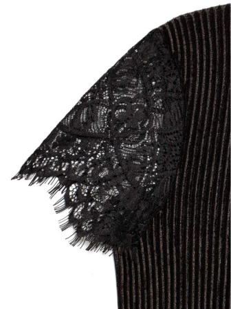 Топ из фактурного велюра LD 1059 || Джемпер жін. CE LD 1059, р.170-84, royal black Топ из фактурного велюра LD 1059 || Джемпер жін. CE LD 1059, р.170-84, royal black
