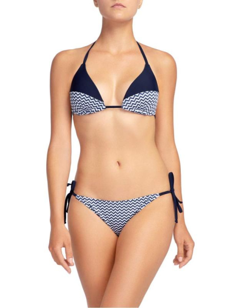 ВКТ CE Бюстгалтер купальний жіночий AGNES, р.80(B), синій-білий