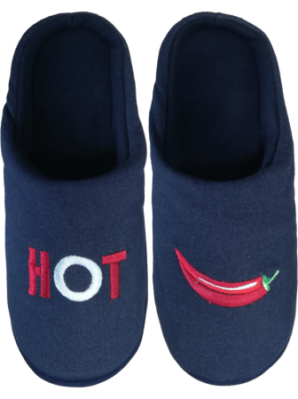 Туфли дом. муж. арт. 04т-101 Slippers, р.40-41, Темн. Ассорти || Туфлі дом. чол. арт. 04т-101 Slippers, р.40-41, Темн. Ассорті