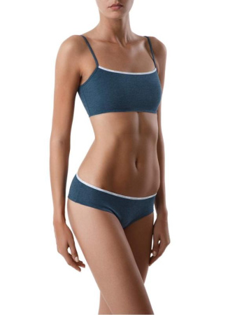 Бюстье BASIC LBE 647 || Бюстьє жіноче CE BASIC LBE 647, р.170,176-100, синій меланж