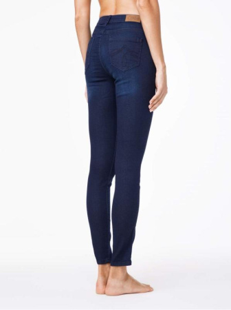 Ультракомфортные джинсы Skinny с высокой посадкой CON-82 Lycra || ВД Брюки джинсові жін. CE CON-82, р.164-98, темно-синій