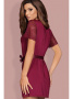 Комплект Obsessive Miamor robe  Бордо