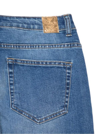 Eco-friendly джинсы Mom Fit с высокой посадкой CON-189 || Брюки джинсові жін. CE CON-189, р.170-106, mid blue Eco-friendly джинсы Mom Fit с высокой посадкой CON-189 || Брюки джинсові жін. CE CON-189, р.170-106, mid blue