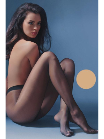 Колготки Gabriella Exclusive 10 den без трусиковой части Телесный