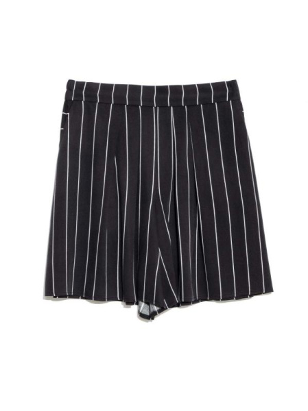 Шорты-юбка в контрастную полоску RIVIERA