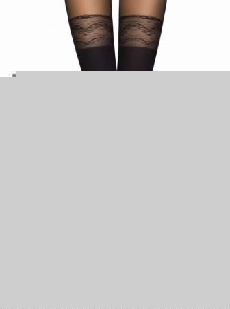 Колготки з імітацією ажурних панчіх DELIGHT Lycra