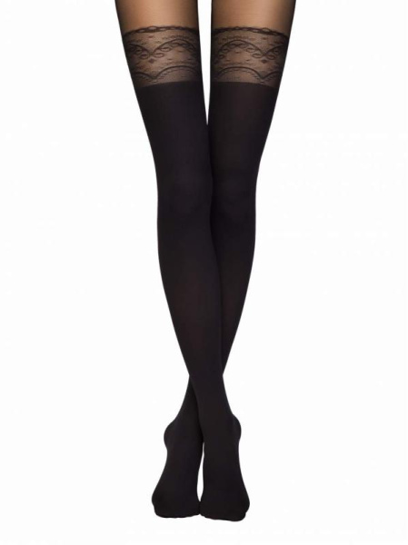 Колготки с имитацией ажурных чулок DELIGHT Lycra Колготки с имитацией ажурных чулок DELIGHT Lycra