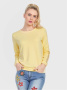 Джемпер LD 706 || ВТЖ Джемпер жін. CE LD 706, р.158,164-100, жовтий