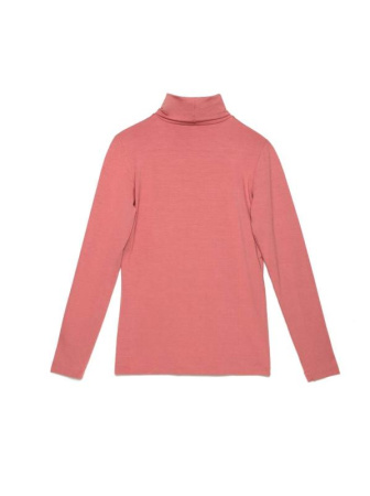 Классическая водолазка из вискозы премиального качества &quot;ощущение шелка&quot; LD 1025 || Джемпер жін. CE LD 1025, р.170-92, burnt coral