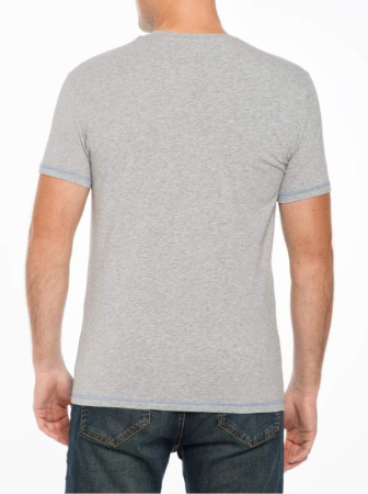 Футболка MF 692 || Фуфайка чол. DW MF 692, р.182,188-100, блакитний-світло-сірий