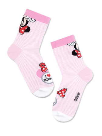 Шкарпетки дит. DISNEY 17С-126СПМ, р.22, 350 світло-рожевий