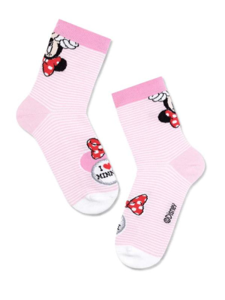 Шкарпетки дит. DISNEY 17С-126СПМ, р.22, 350 світло-рожевий