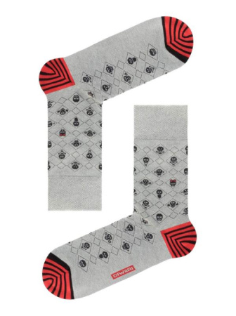 Носки муж. DW HAPPY 17С-151СП, р.29, 059 серый