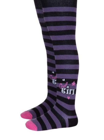 Колготки детские Conte Kids TIP-TOP, р.128-134, 436 фіолетовий || Колготки дитячі Conte Kids TIP-TOP, р. 128-134, 436 фіолетовий