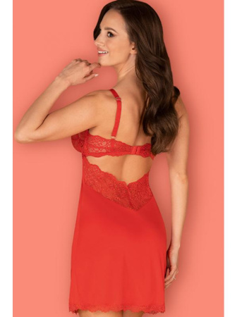 Комплект Obsessive Loventy chemise Красный