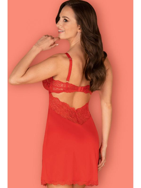 Комплект Obsessive Loventy chemise Красный