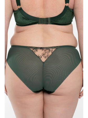 Полные трусики Samanta Ola B400 Изумрудно-телесный || Полные трусики Samanta Ola B400 Изумрудно-телесный