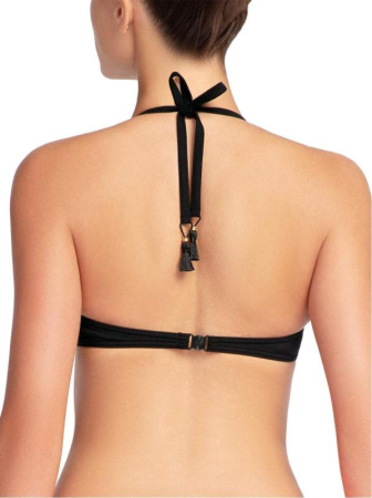 Бикини-балконет VIKI || ВКТ CE Бюстгалтер купальний жіночий  VIKI, р.80(D), чорний