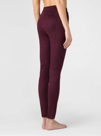 Леггинсы из искусственной замши с высокой посадкой DESIRE LUX, р.164-90, grape wine || Легінси з штучної замші з високою посадкою DESIRE LUX, р. 164-90, grape wine