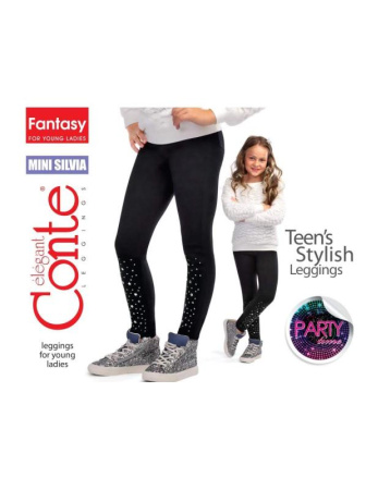 Ультрамодные джеггинсы с россыпью из стразов MINI SILVIA || Ультрамодні джеггінси з розсипом зі стразів MINI SILVIA