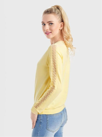 Джемпер LD 706 || ВТЖ Джемпер жін. CE LD 706, р.158,164-100, жовтий