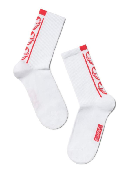 Носки жен. хлопковые Conte MARVEL 19С-116СПМ, р.23-25, 175 белый