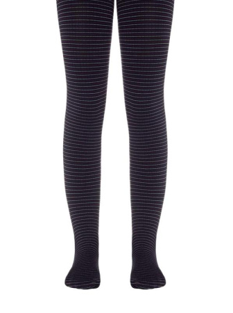 Колготки детские нарядные MARCIA фиолетовый неро, р.140-146, violet-nero