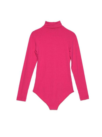 Классическая боди-водолазка в рубчик из вискозы премиального качества LBD 1030 || Боді жін. CE LBD 1030, р.164-100-106, pink sorbet Классическая боди-водолазка в рубчик из вискозы премиального качества LBD 1030 || Боді жін. CE LBD 1030, р.164-100-106, pink sorbet