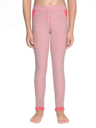 Леггинсы с неоновыми вставками SUNNY, р.122-60, pink