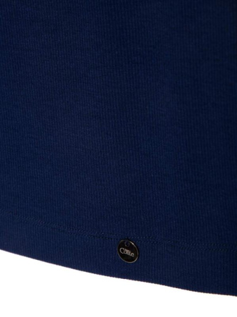 Фактурный топ с эффектом &quot;ощущение шелка&quot; LD 932 || Джемпер жін. CE LD 932, р.170-88, dark navy