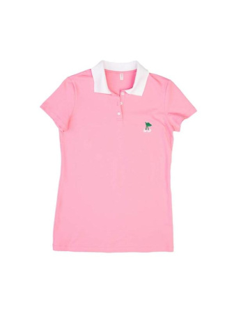 Футболка-поло с вышивкой LD 729 || ВТЖ Джемпер жін. CE LD 729, р.170-84, рожевий