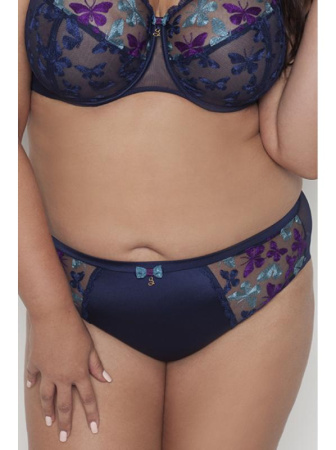 Полные трусики Samanta Ida B400 Сине-бирюзовый