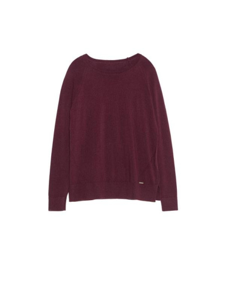 Вязаный джемпер из пряжи с вискозой премиального качества LDK 054