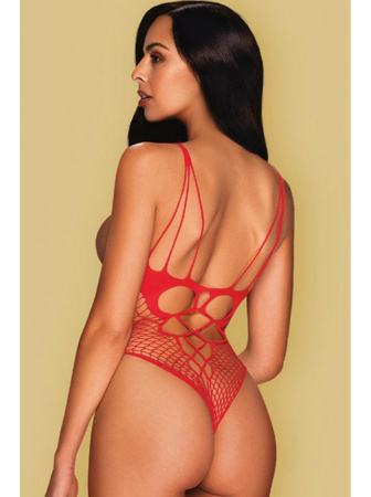 Боди Obsessive B133 Красный