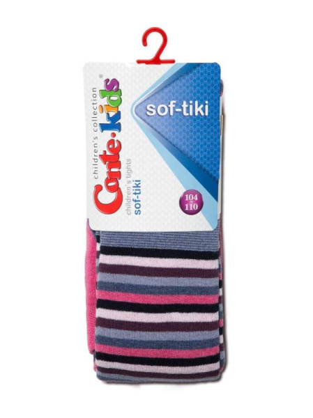 Колготки детские Conte Kids SOF-TIKI 7С-38СП, р.104-110, 395 рожевий Колготки детские Conte Kids SOF-TIKI 7С-38СП, р.104-110, 395 рожевий