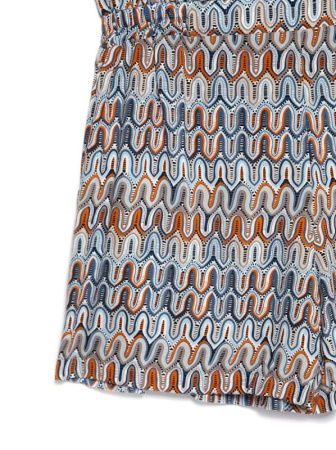 Комбинезон с геометрическим рисунком LIMA || Напівкомбінезон жін. LIMA, р.164-84-92, orange