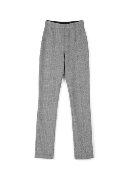 Стильные леггинсы с высокой посадкой и металлическим блеском ALANA, р.170-98, grey