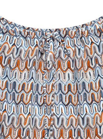 Комбинезон с геометрическим рисунком LIMA || Напівкомбінезон жін. LIMA, р.164-84-92, orange