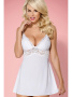 Комплект Obsessive 810-BAB-2 babydoll Белый || Комплект Obsessive 810-BAB-2 babydoll Белый