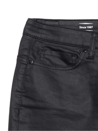 Джинсы skinny Premium coated c высокой посадкой CON-172B || Брюки джинсові жін. CE CON-172B, р.170-102, deep black Джинсы skinny Premium coated c высокой посадкой CON-172B || Брюки джинсові жін. CE CON-172B, р.170-102, deep black