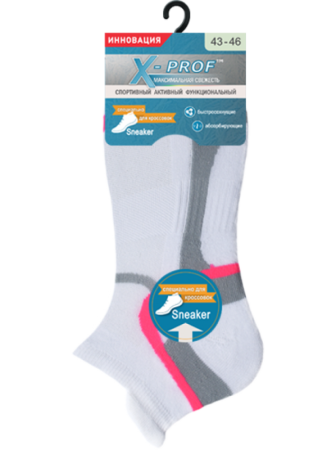 Носки жен. арт. 52-92 Х-prof || Шкарпетки жін. арт. 52-92 Х-prof, р.23-25, 082 чорний